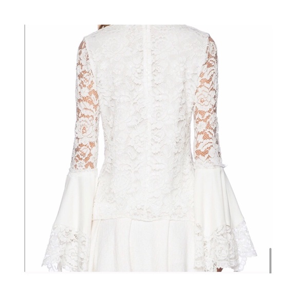 NWT Alexis Alexa Lace Blouse with Bell Sleeves xs - Picture 6 of 7